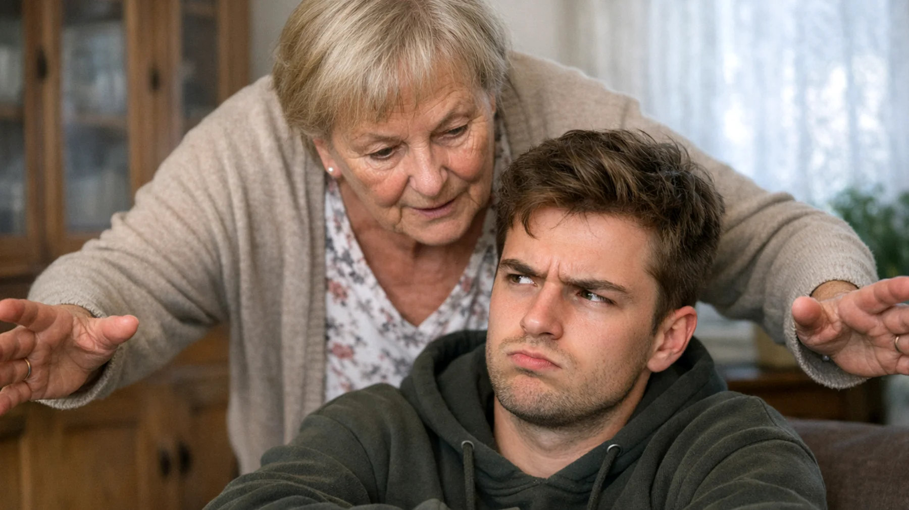 Die Großeltern neigen dazu, ihre erwachsenen Enkelkinder übermäßig zu beschützen, indem sie ständig eingreifen, Entscheidungen für sie treffen und potenzielle Risiken vermeiden wollen. Dies verhindert, dass die jungen Erwachsenen ihre eigene Autonomie entwickeln und Verantwortung für ihr Leben übernehmen."