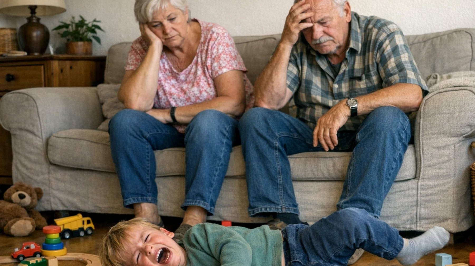 Die Großeltern berichten, dass ihre Enkelkinder häufig impulsiv reagieren, laut werden und sich weigern, einfachen Bitten oder Regeln zu folgen. Kleine Einschränkungen – wie das Ende der Spielzeit oder das Aufräumen des Zimmers – lösen heftige Wutausbrüche und rebellisches Verhalten aus. Die Großeltern fühlen sich überfordert und wissen nicht, wie sie ruhig und gleichzeitig konsequent reagieren sollen, ohne die Beziehung zu belasten."