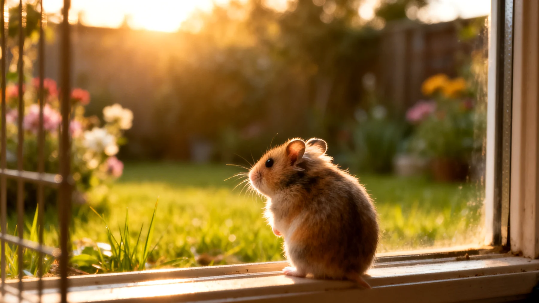 Hamster können nicht im Garten trainiert werden, da sie als kleine Nagetiere nicht für Outdoor-Training geeignet sind und Fluchtgefahr sowie Raubtierrisiken bestehen"