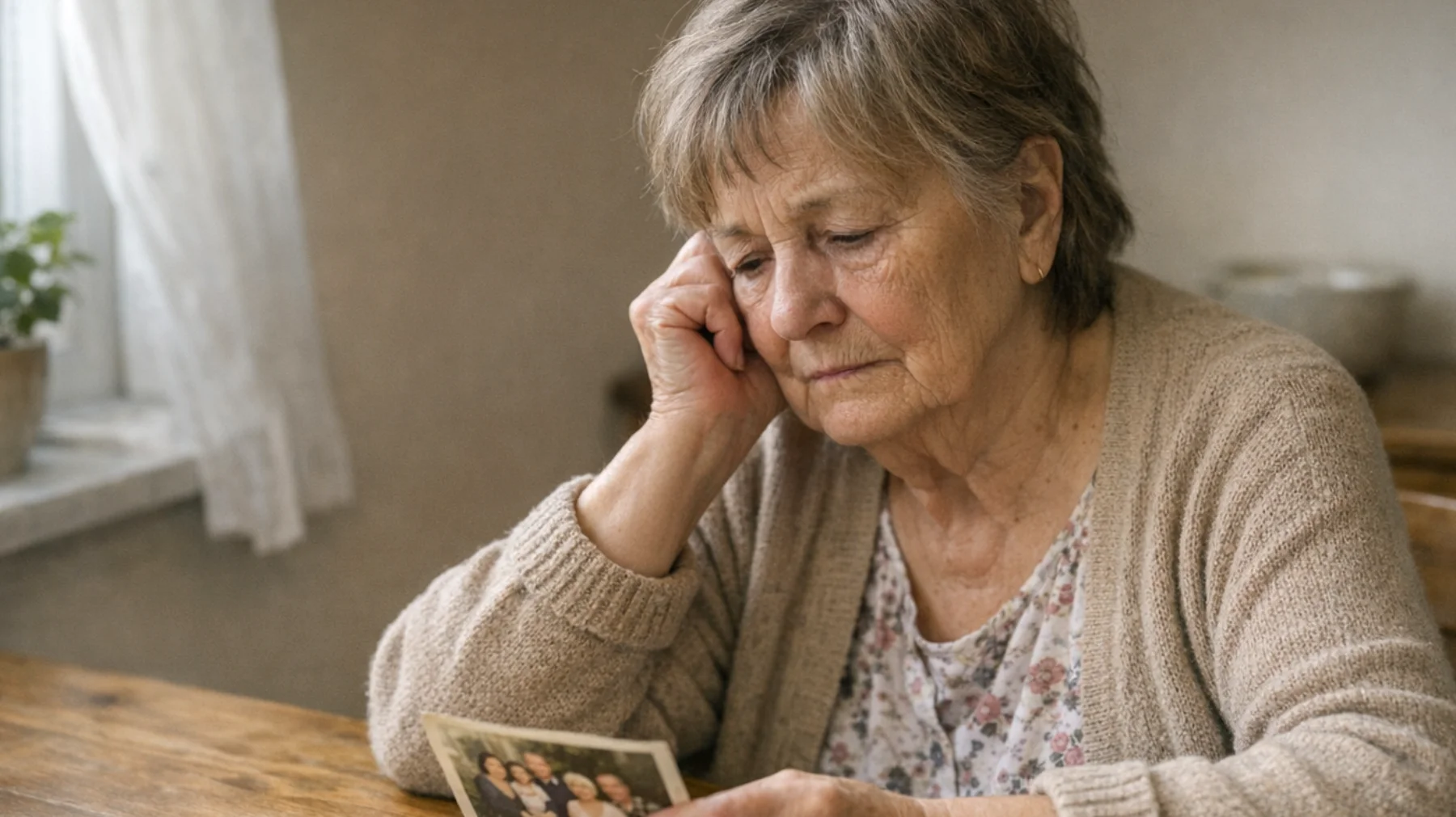 Die Oma bemerkt, dass sie trotz ihres echten Wunsches, Zeit mit ihren erwachsenen Enkeln zu verbringen, immer seltener tiefe und bedeutungsvolle Momente mit ihnen teilt. Die Begegnungen sind flüchtig, oberflächlich und routinemäßig geworden – kurze Besuche, schnelle Umarmungen, aber kein wirkliches Gespräch, kein gemeinsames Erleben. Sie fühlt sich emotional ausgeschlossen aus dem Leben der jungen Erwachsenen und fragt sich, ob sie noch wirklich eine Rolle in ihrem Alltag spielt."